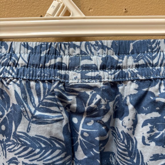 Girls Hurley Tan Elastic Waist Stamped Chambray Drawstring Skirt Size M NWT - Picture 3 of 9